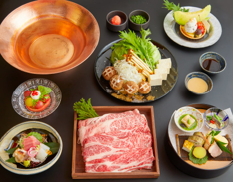 黒毛和牛しゃぶしゃぶ会席